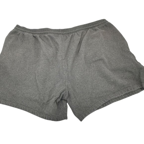 Reebok Athletic Shorts Mens 3X Gray Drawstring Elastic Waist Pockets Fleece Line - Picture 4 of 9